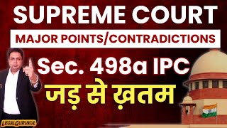 498a IPC - पत्नी जरूर हारेगी 📢 Latest Supreme Court Judgement 2023