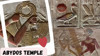 Rilievi del Tempio di Abydos | Reliefs of the Temple of Abydos