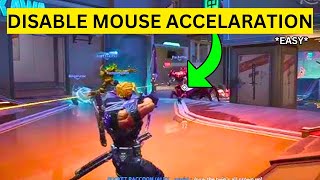 How To Disable Mouse Acceleration in Marvel Rivals(EASY)