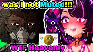 Heavenly Forgot to Mute and Gets Caught by Ironmouse and ari