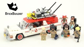 Lego Ghostbusters 75828 Ecto-1 & 2 - Lego Speed Build