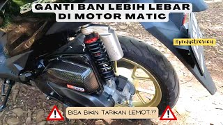 GANTI BAN LEBAR HONDA BEAT, APA PLUS MINUSNYA? | MICHELIN PILOT STREET