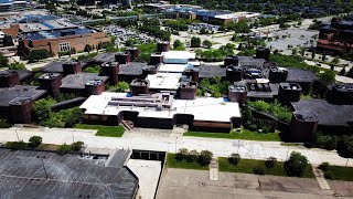 Abandoned Remains: Kmart International Headquarters: Drone Footage (Troy, Michigan)