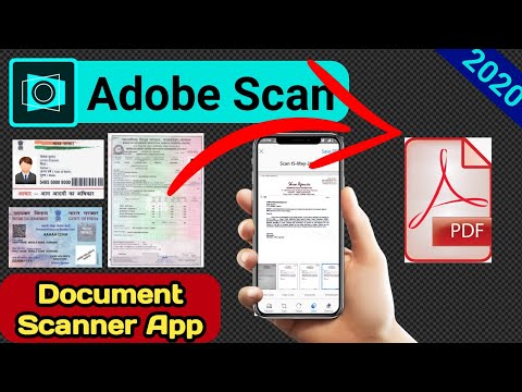 Adobe Scan Best Document Scanner App 2020 Escanee documentos con aplicaciones móviles para escanear fotos.