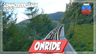 Sommerrodelbahn Gutach - Wiegand Alpine Coaster Gen 1 | POV