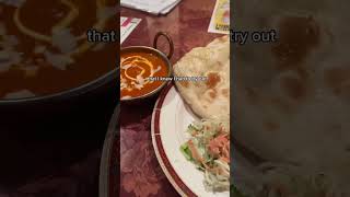 Butter chicken and naan in Japan #indianfood #recipe #japanesefood