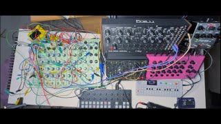 Ensemble - Techno Ambient Jam (Pulsar 23, DFAM, QS, OP-1, Ventris & Bébé Chérie)