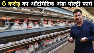 इस पोल्ट्री फार्म पर रोज होती है अंडे 🥚 की बारिश | 100 % Automatic Poultry Farm