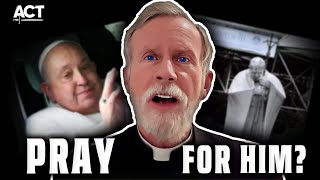 Bishop Strickland PUSHES back on praying for Pope Francis!