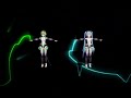 mmd bad apple append miku u0026 gumi