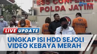 Isi Hardisk Sejoli Video Asusila Kebaya Merah Ditemukan, Isi 92 Video, Ada Pesanan dari Luar Negeri
