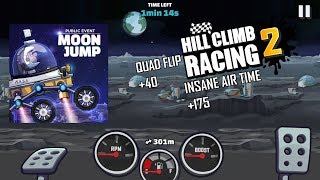 Hill Climb Racing 2 MOON JUMP Event Gameplay Walkthrough Android IOS