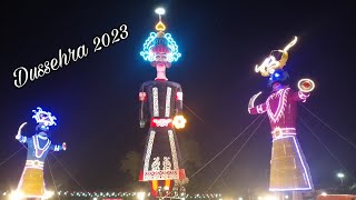 Doon's 131 ft ravana || tallest in n India || Dussehra 2023 || ravan dahan 😈 || Chaurasiya uk vlogs