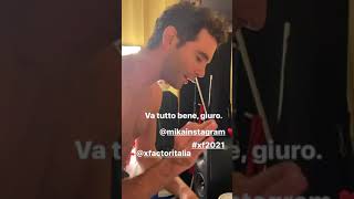 2021.11.18 elyy guerra IG story #XF2021 LIVE - 4 Mika in his dressing room