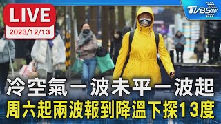 【LIVE】冷空氣一波未平一波起 周六起兩波報到降溫下探13度