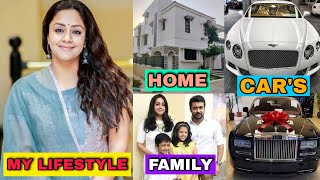 Jyothika LifeStyle & Biography 2021 || Family, Age, Cars, Luxury House, Remuneracation, Net Worth