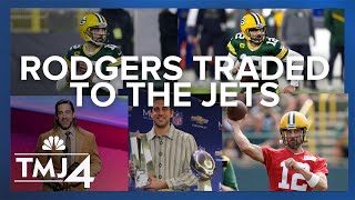 Green Bay Packers trade Aaron Rodgers to the New York Jets