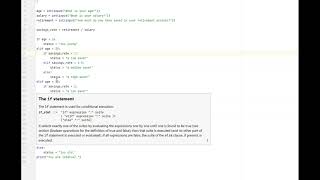 4210 - Python (nested if / elif / else) statement