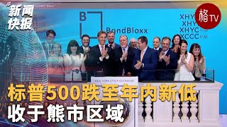 黑色星期一！标普500跌至年内新低 收于熊市区域