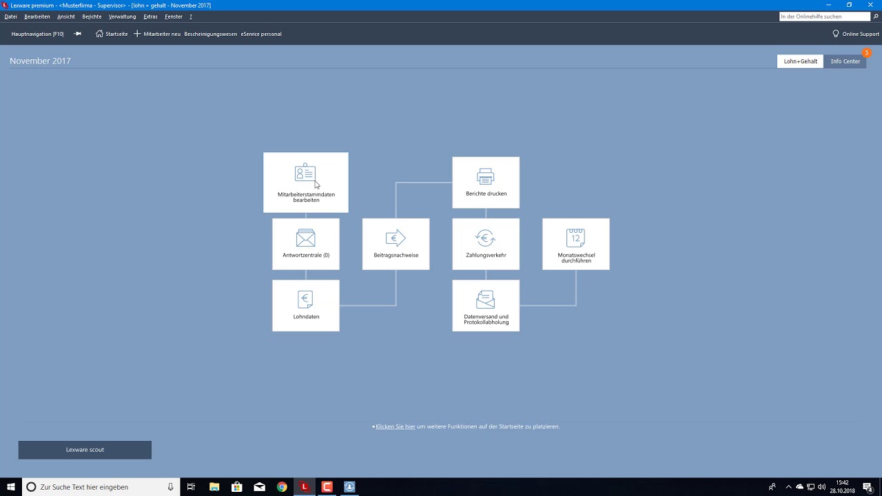 Lexware Lohn Und Gehalt Übersicht - YouTube