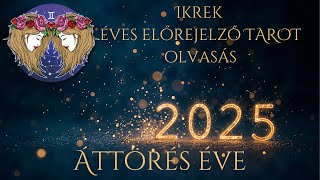 Ikrek: 2025 mit tartogat számodra? Tarot olvasás  12 csillagjegy szerint