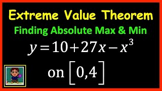 Extreme Value Theorem Problem in Calculus 1