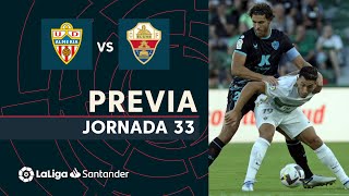 Previa UD Almería vs Elche CF