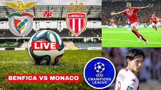 Benfica vs AS Monaco 3-3 Live Stream Champions League UCL Football Match Score Commentary Highlights