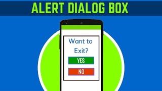 33 . ALERT DIALOG BOX TUTORIAL | ANDROID TUTORIALS FOR BEGINNERS