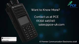 Basic Overview of Motorola Solutions DP4801E Two-Way Radio