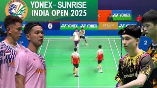 Alfian/Ardianto (INA) VS Lim/Wong (MAS) | Round Of 32 Yonex Sunrise India Open 2025