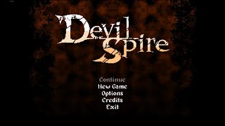 Retro 90s Dungeon Crawler Indie RogueLike Action! -- Devil Spire -- #01