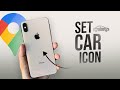 How to Set Car Icon in Google Maps on iPhone (tutorial)