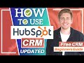 How To Use HubSpot CRM | All-In-One FREE CRM Software for Small Business (HubSpot Tutorial)