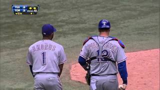 2013/06/08 Pierzynski's tough grab