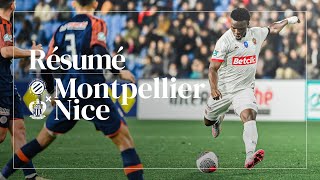 Les 4 buts niçois, le pénalty arrêté par Bulka | Résumé : Montpellier 1-4 Nice (8es)