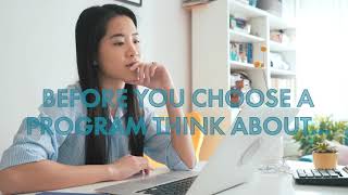Choosing a Study Abroad Program