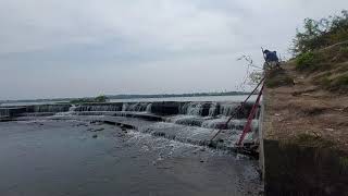 4 K Video I நன்மங்கலம் ஏரி I Nanmangalam Lake I Cross flowing I #chennai #lakeview