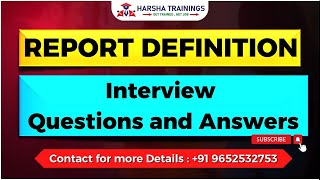 Report Definition in Pega | Pega 8.7 Version | Report Definition Interview Questions and Answers