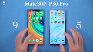 Huawei Mate 30 Pro vs Huawei P30 Pro Speed Test 2019