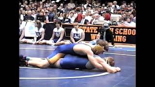 1997 Iowa HS State Finals; Ben Shirk of Wilton vs Jake Munger of Maynard, West Central