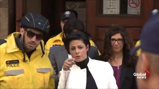 Jian Ghomeshi departs courthouse after signing peace bond