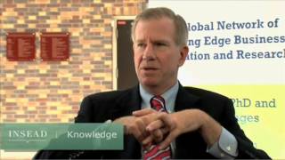 INSEAD and Wharton Deans Frank Brown and Tom Robertson on executive education