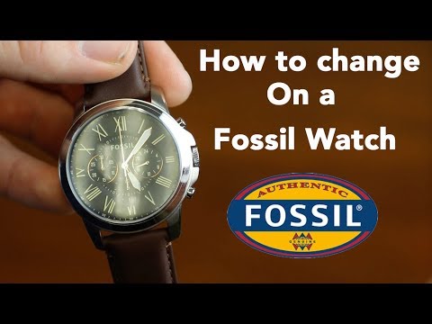 How to set the time and Chronograph on a Fossil Watch How to set the time and Chronograph on a Fossil Watch