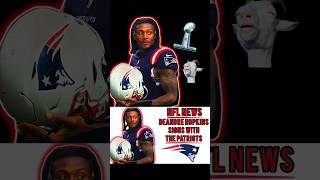 #DeAndreHopkins SIGNS with the #Patriots ‼️🤯🐐🏆 #STEPHENASMITH #ESPN #ADAMSCHEFTER #NFL #NFLNEWS