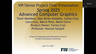 Advanced Computer Graphics Introduction (Senior Project Final Presentation Spring 2025)