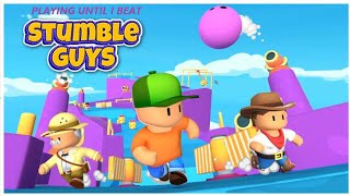 Playing Stumble Guys until I FINALLY BEAT THE GAME!!! (I dont suck anymore)