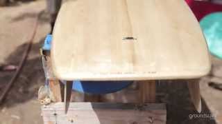 Jon Wegener Simmons Surfboard at Groundswell Supply