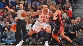 Boozer and the Bulls Stampede the Heat