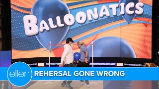 Rehearsal Gone Wrong with Ellen's Executive Producers